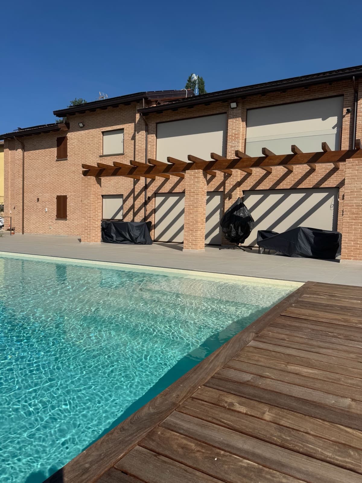 Casa rurale con pergolato · vista 6