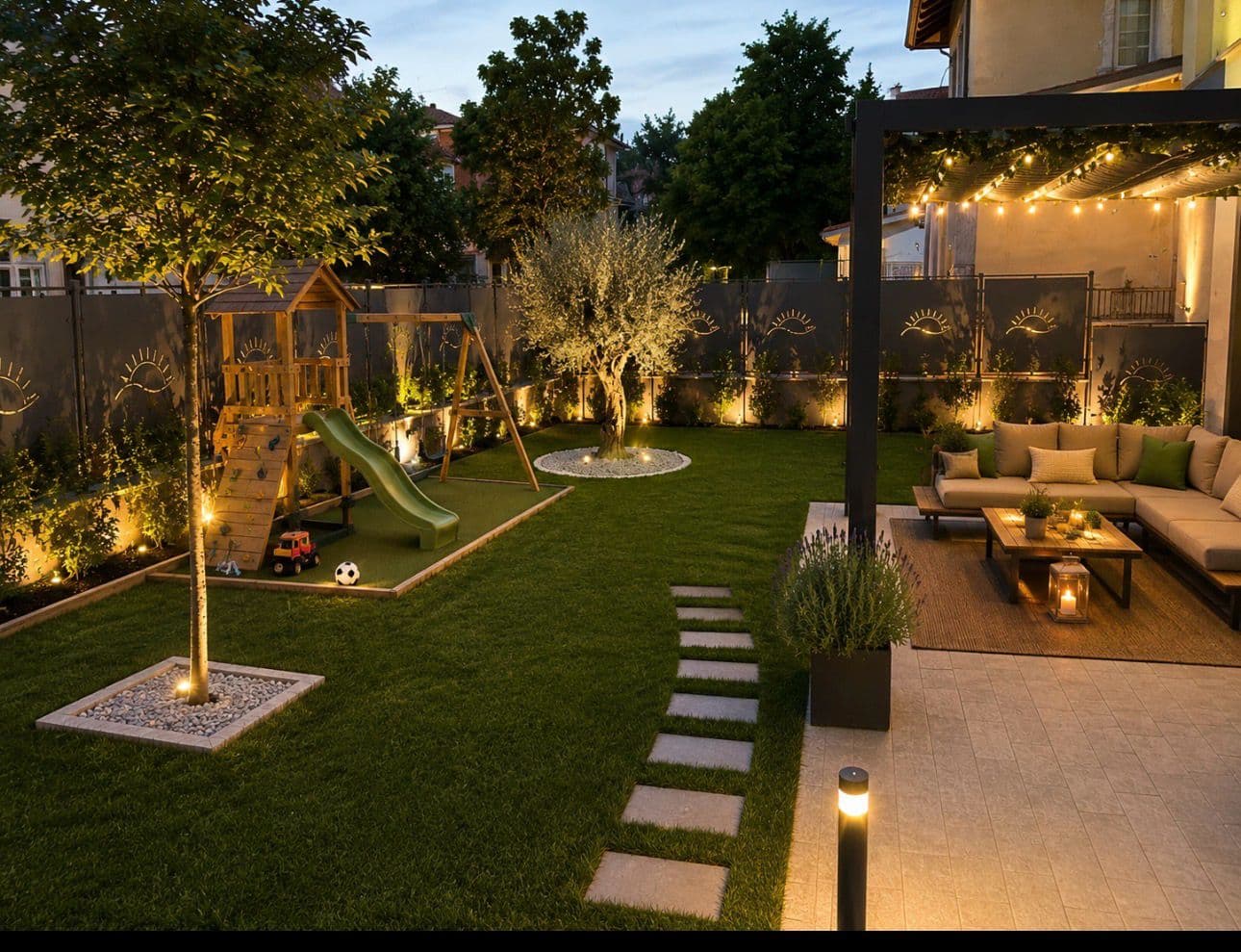 Villa familiare con giardino · vista 2
